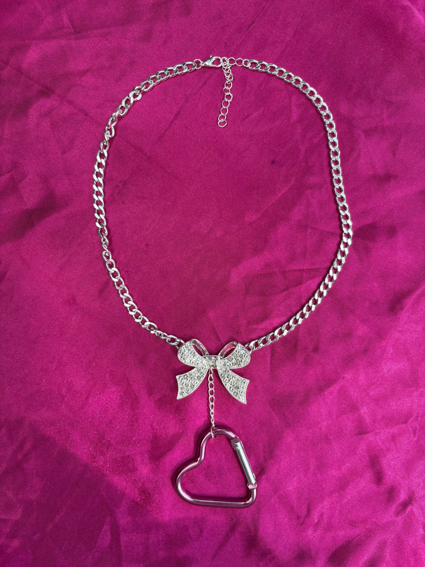 Ballerina Carabiner Necklace