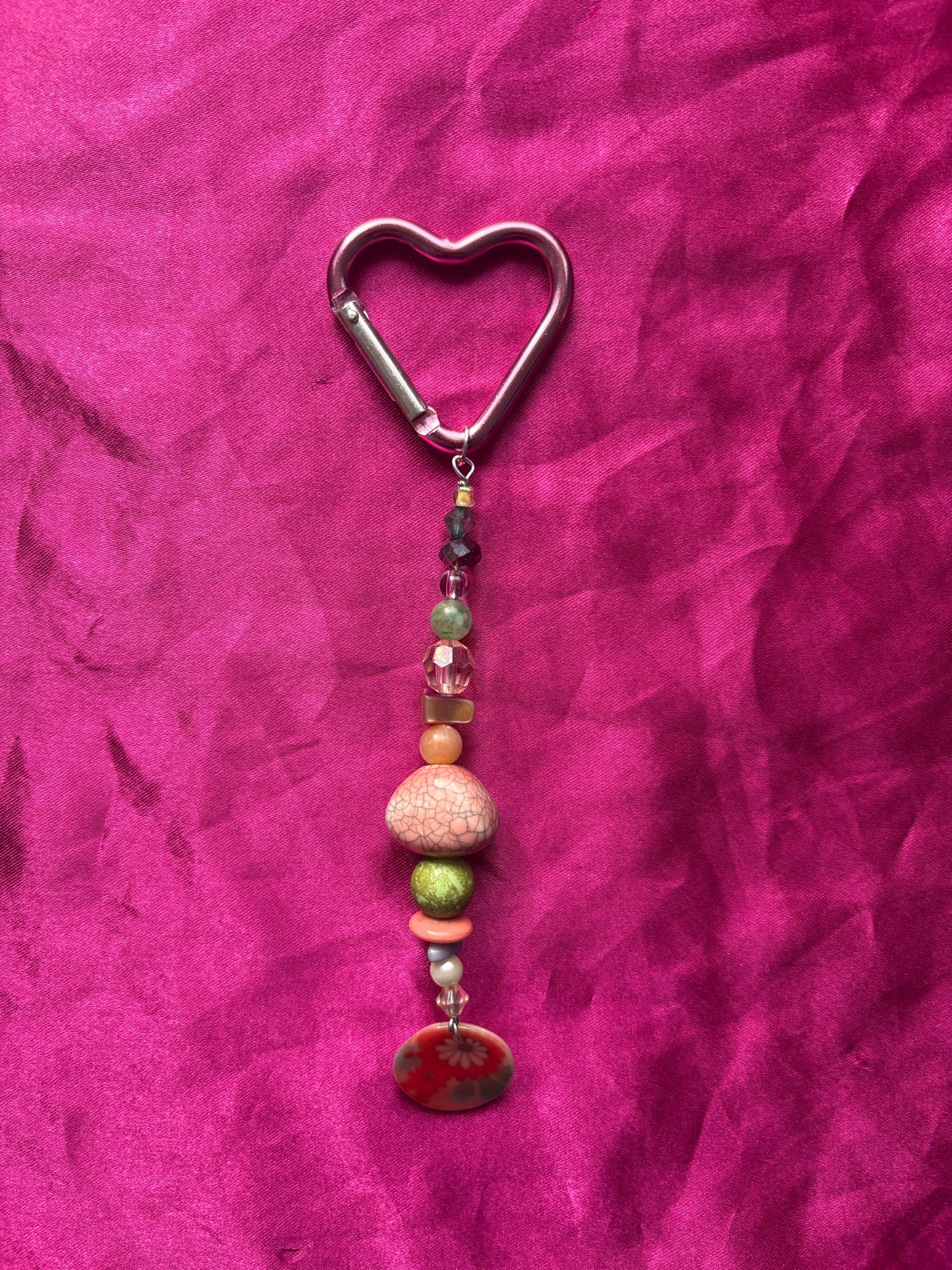 Peach Lobotomy Carabiner