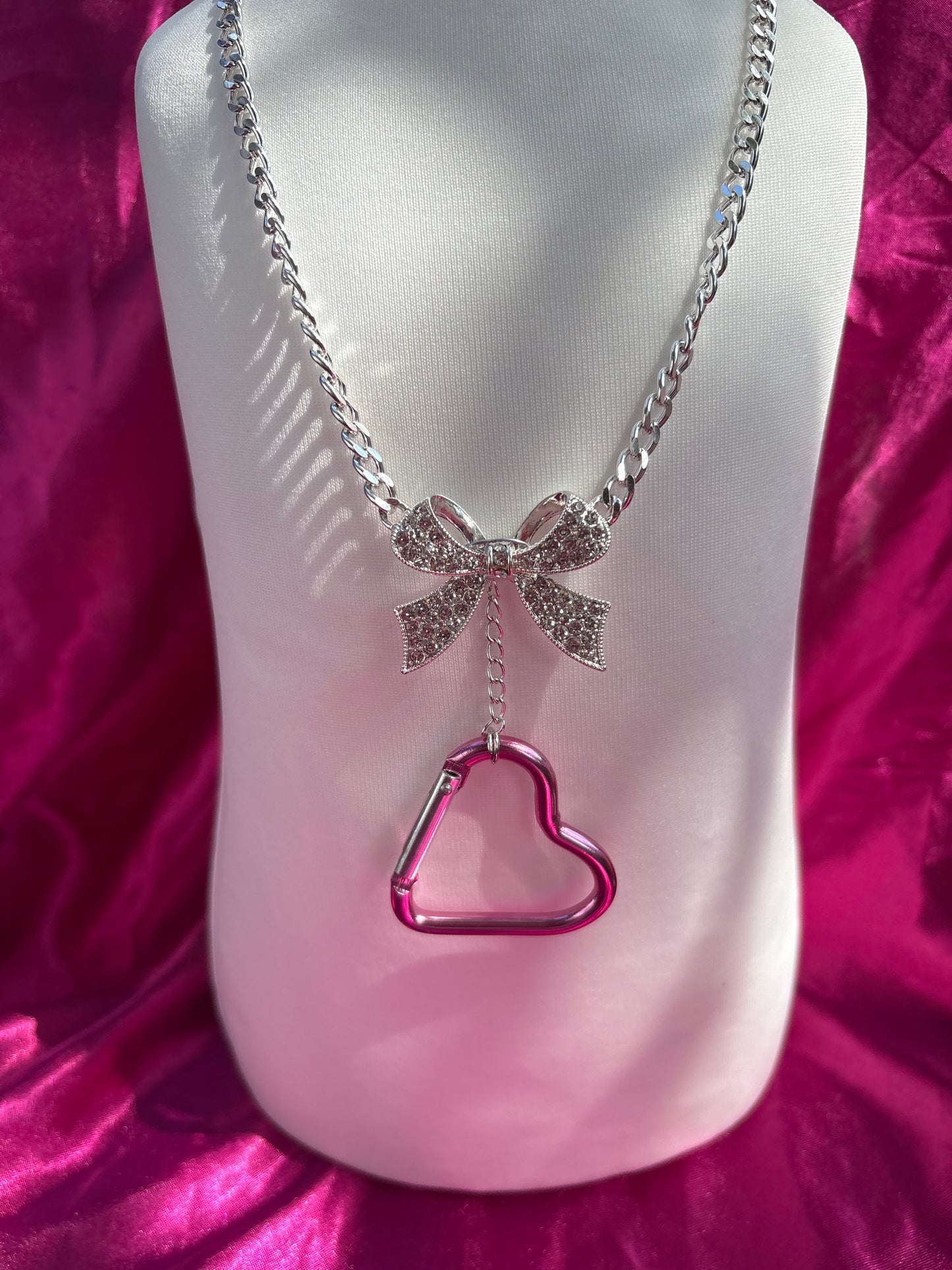 Ballerina Carabiner Necklace