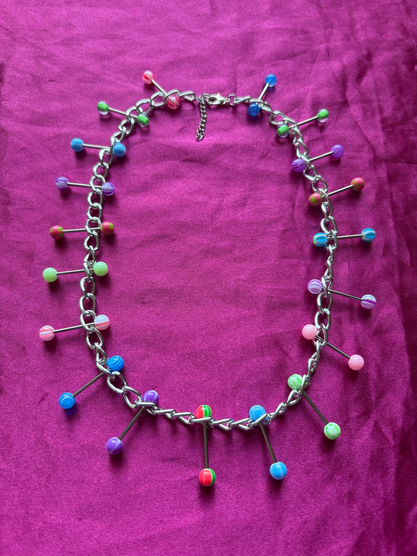 Pastel Piercing Princess Necklace