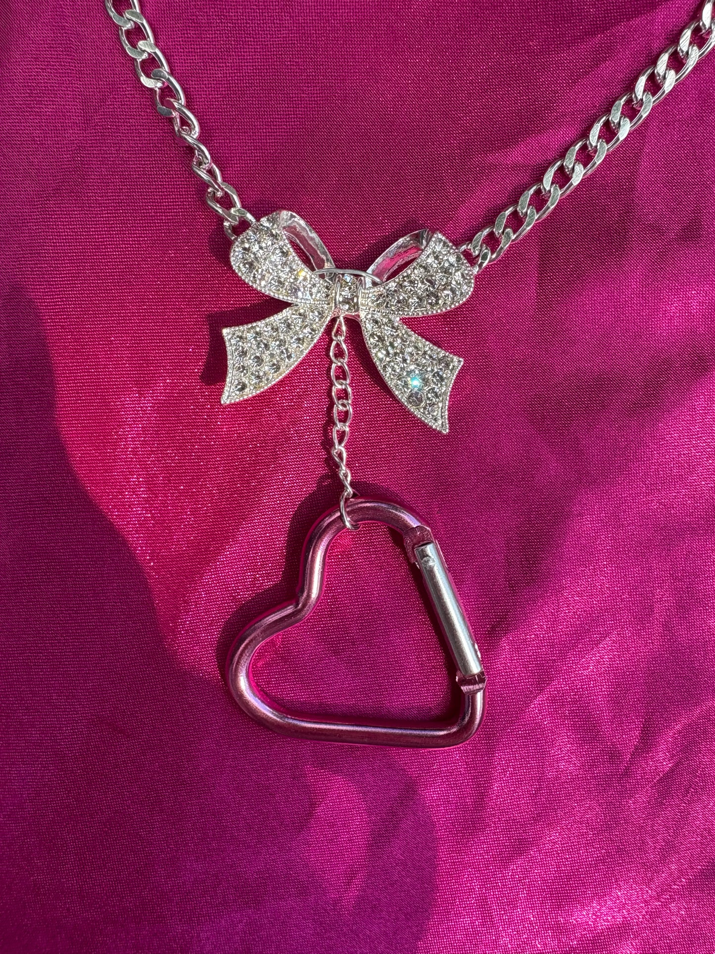Ballerina Carabiner Necklace
