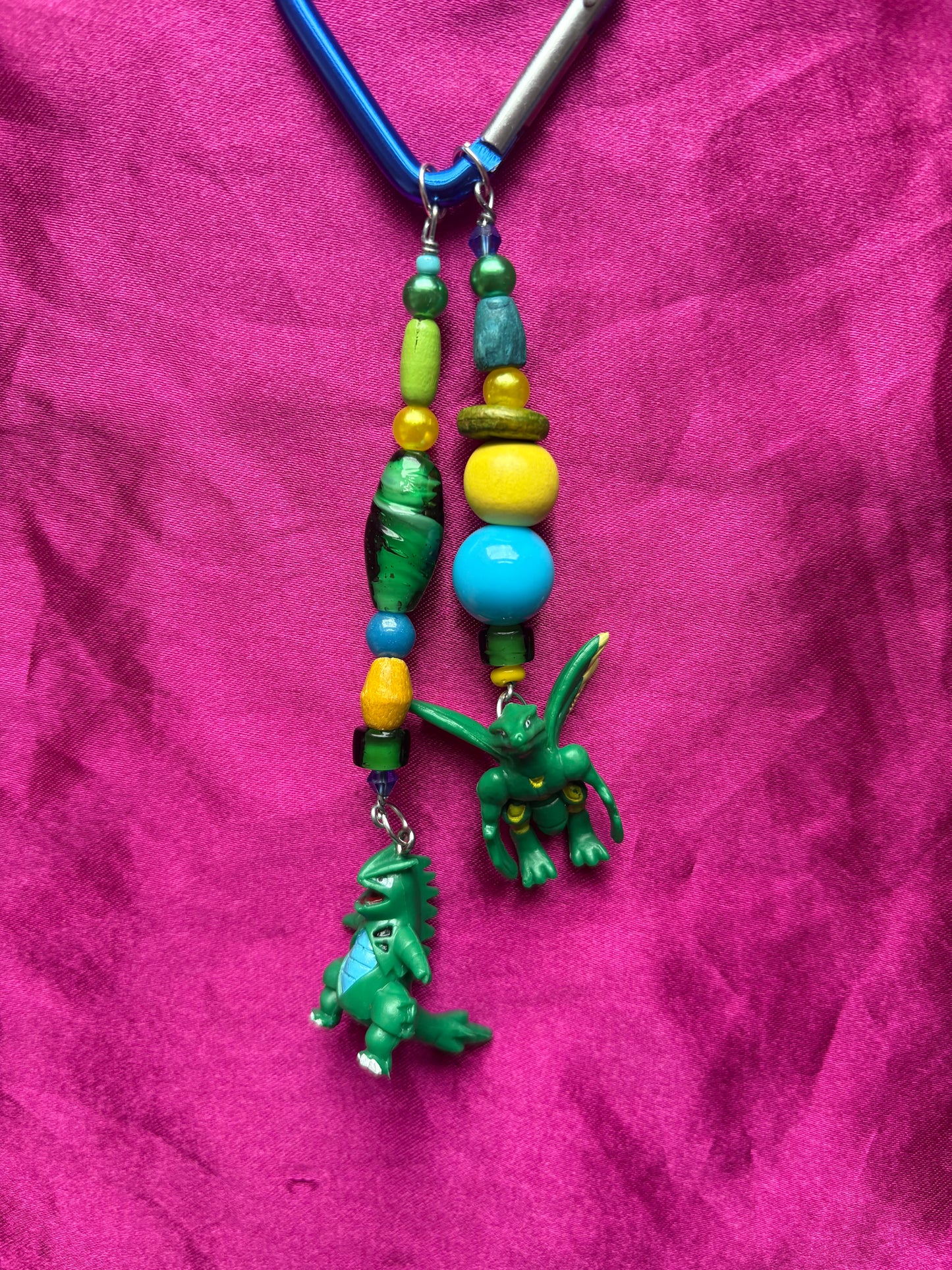 Scyther and Tyranitar Pokémon Carabiner