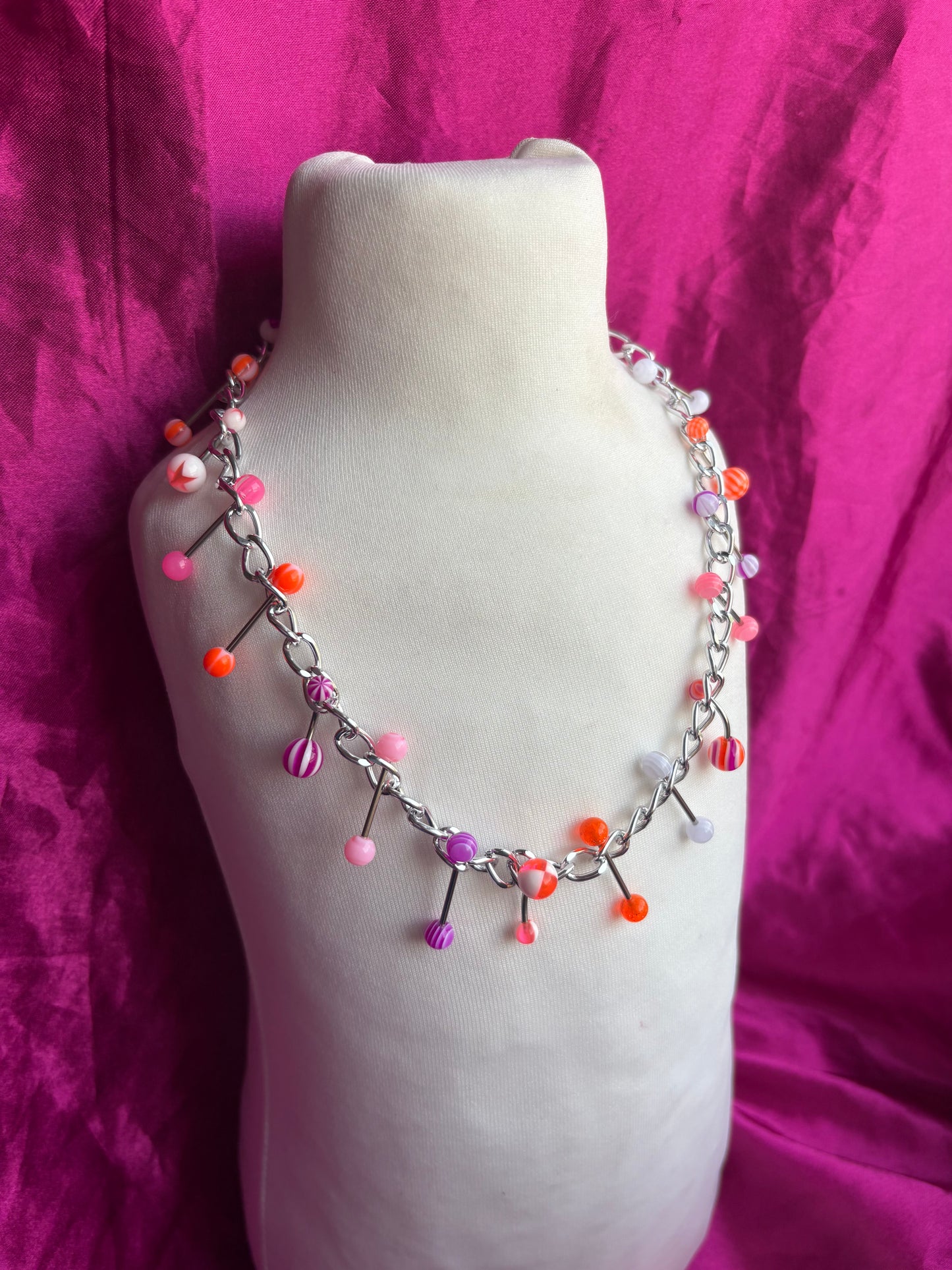 Lesbian Darling Piercing Necklace