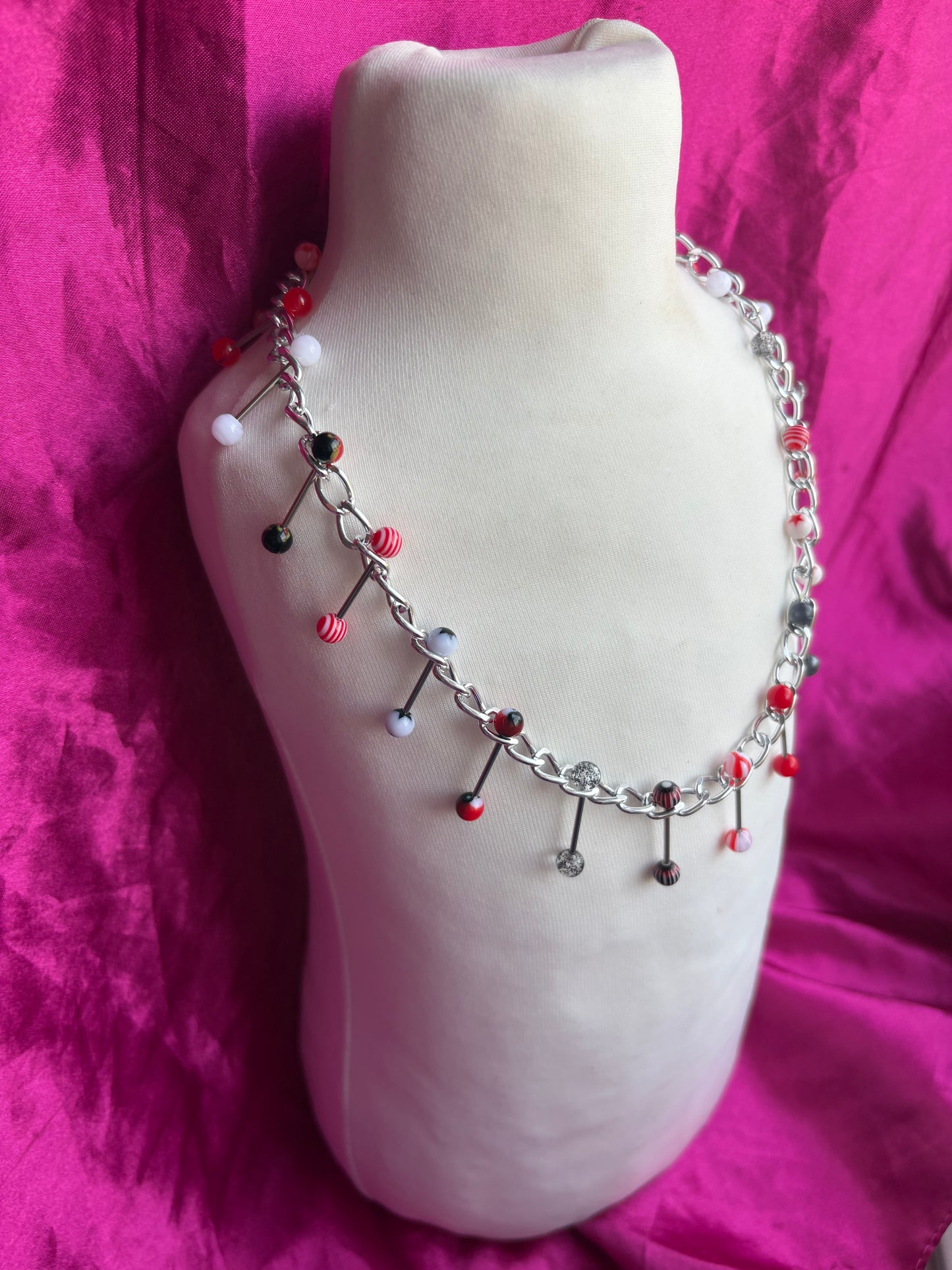 Emo Boi Piercing Necklace