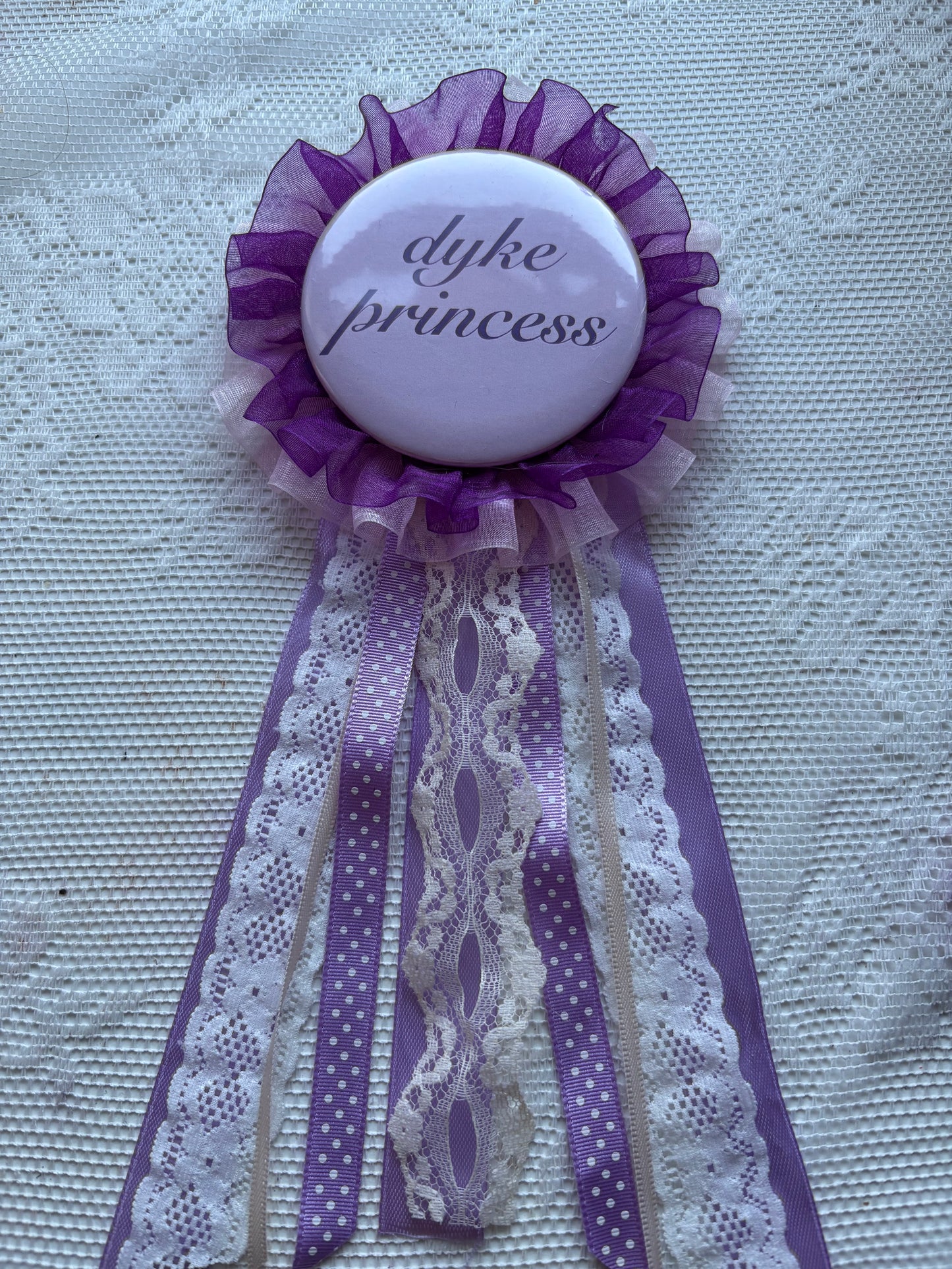 Purple Princess Rosette