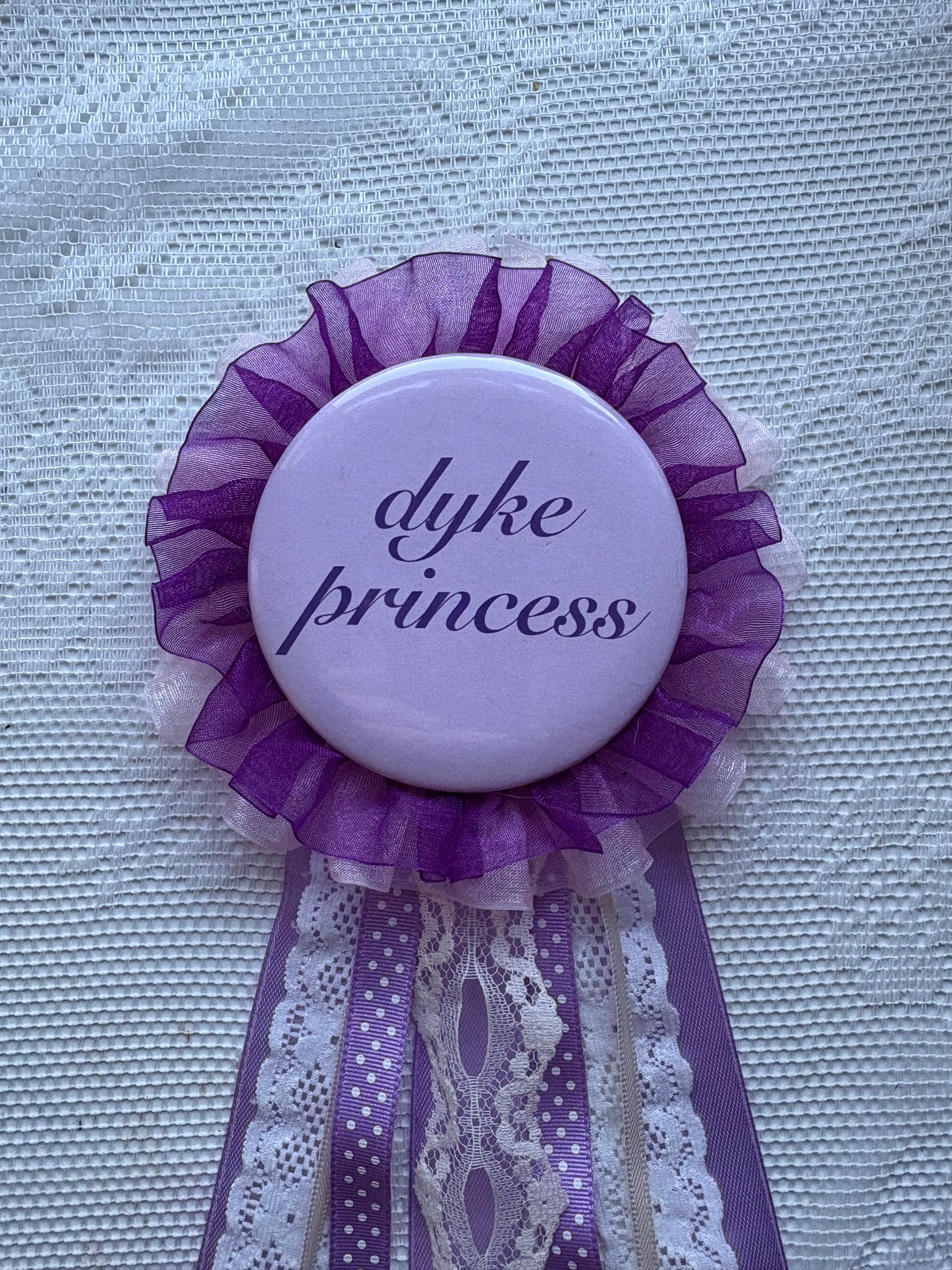 Purple Princess Rosette