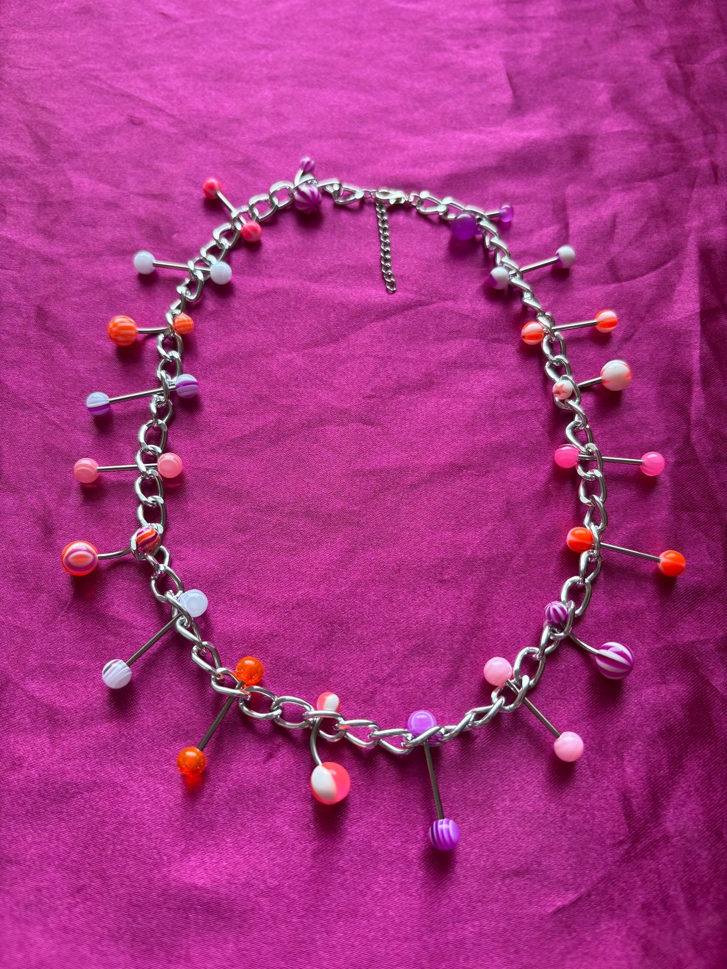 Lesbian Darling Piercing Necklace