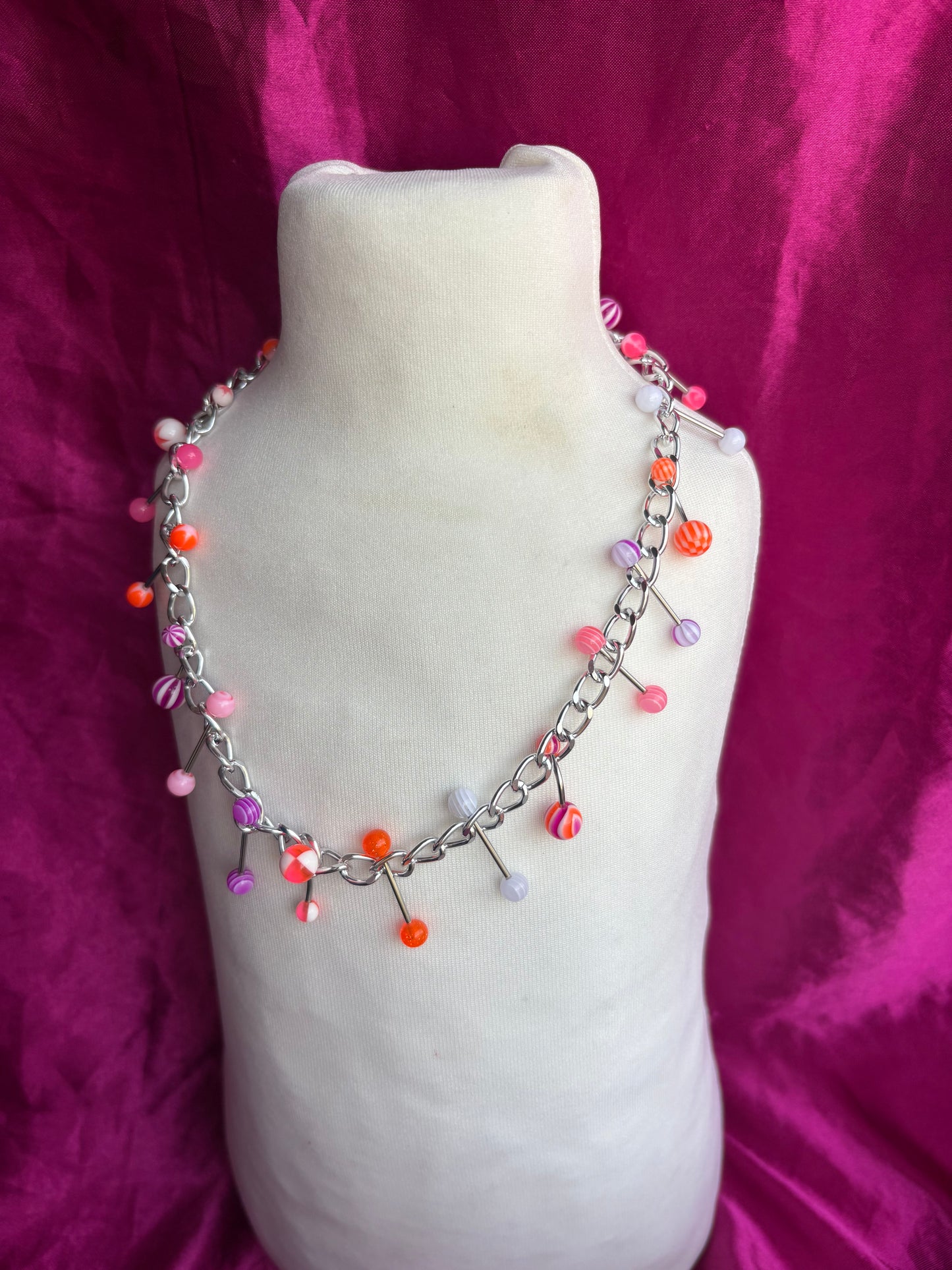 Lesbian Darling Piercing Necklace