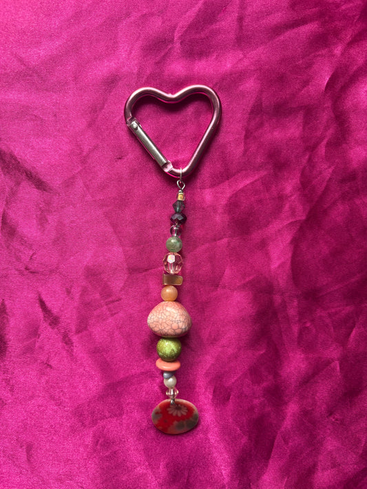 Peach Lobotomy Carabiner