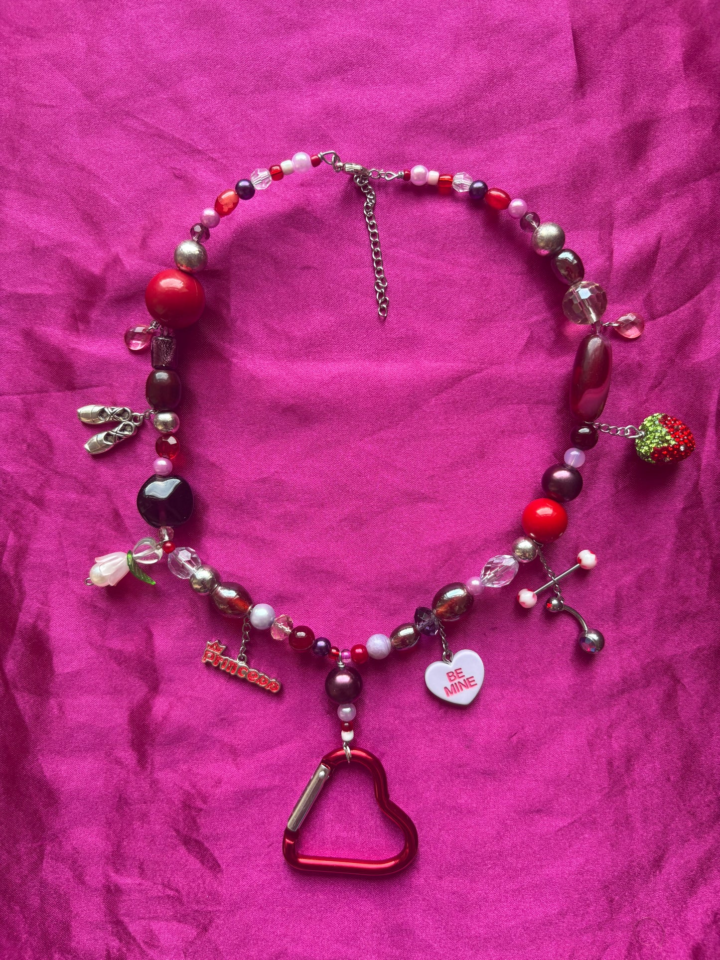 Saint Valentine Piercing Necklace