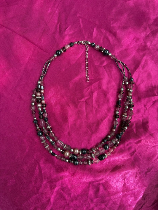 Purple Party Necklace