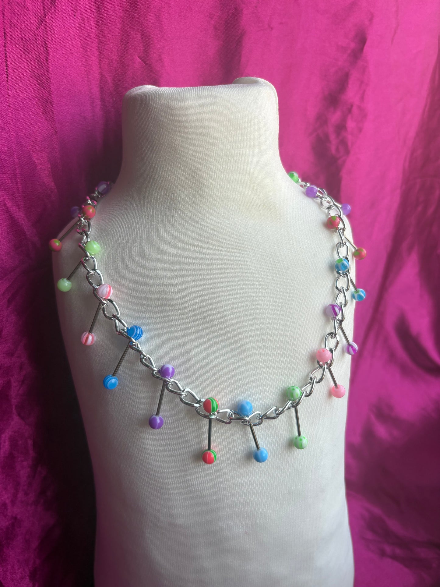 Pastel Piercing Princess Necklace