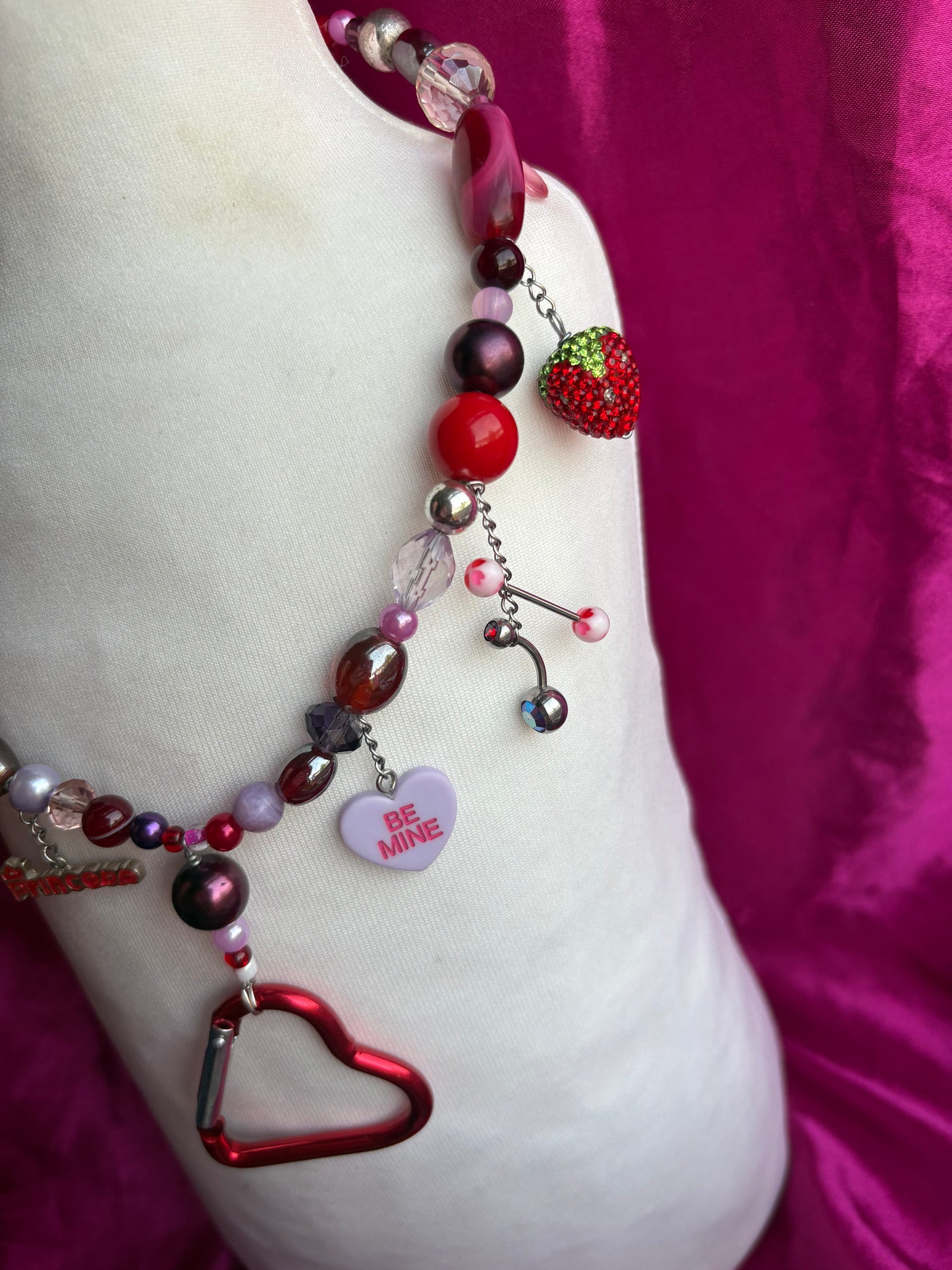 Saint Valentine Piercing Necklace