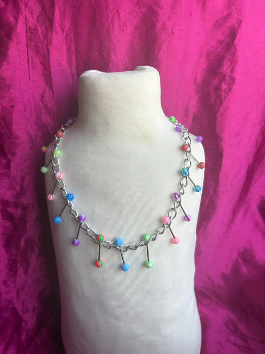 Pastel Piercing Princess Necklace