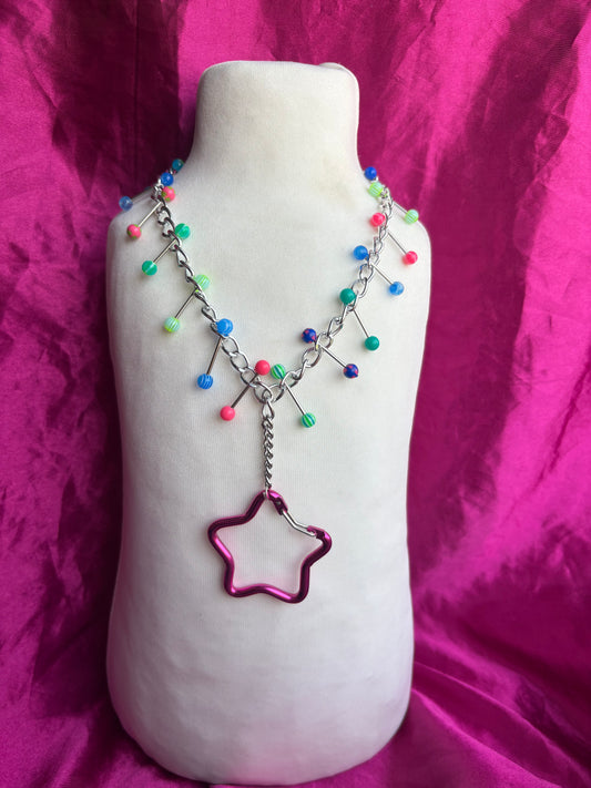 Impudent Carabiner Piercing Necklace