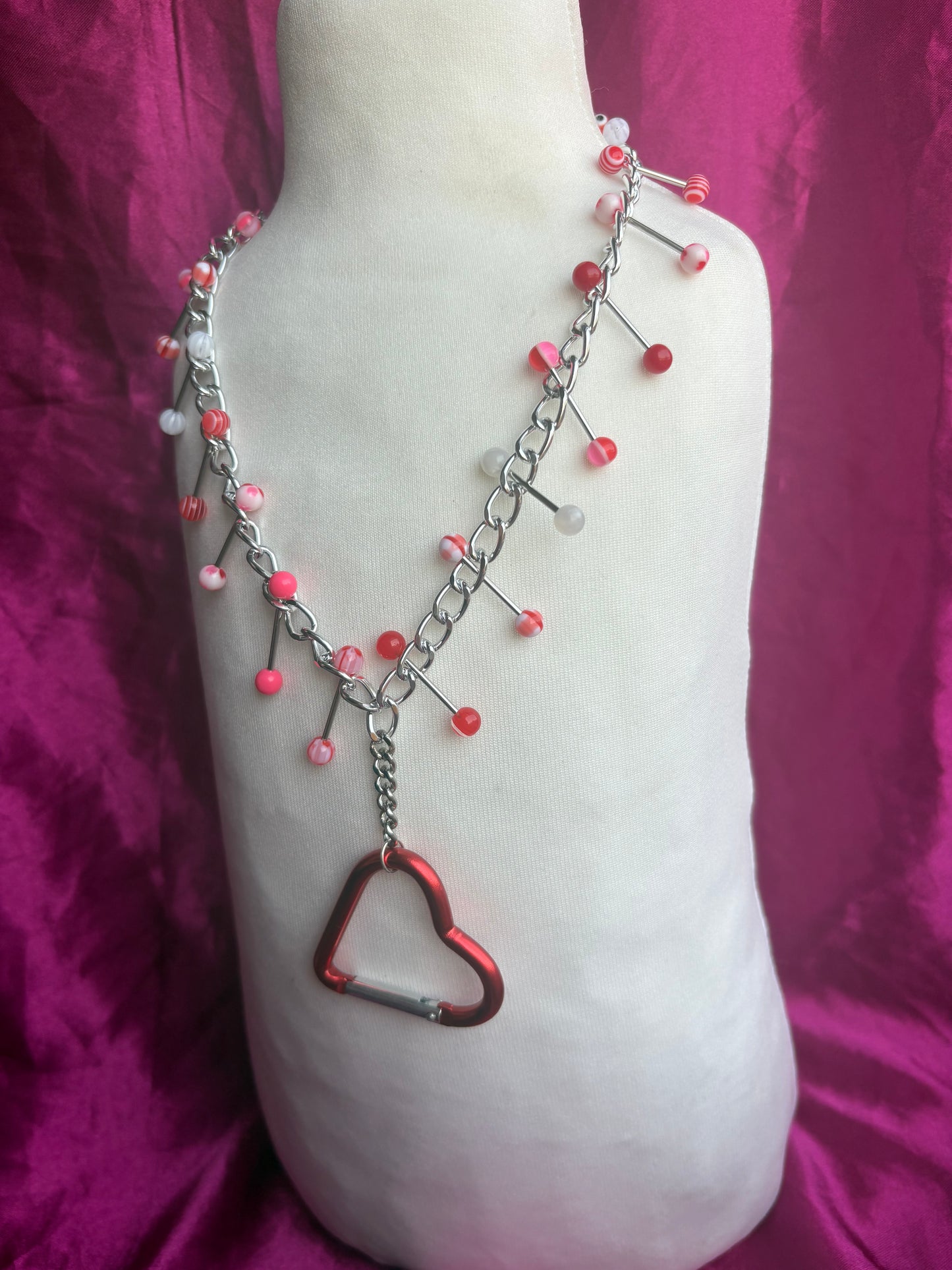 Valentine Piercing Necklace