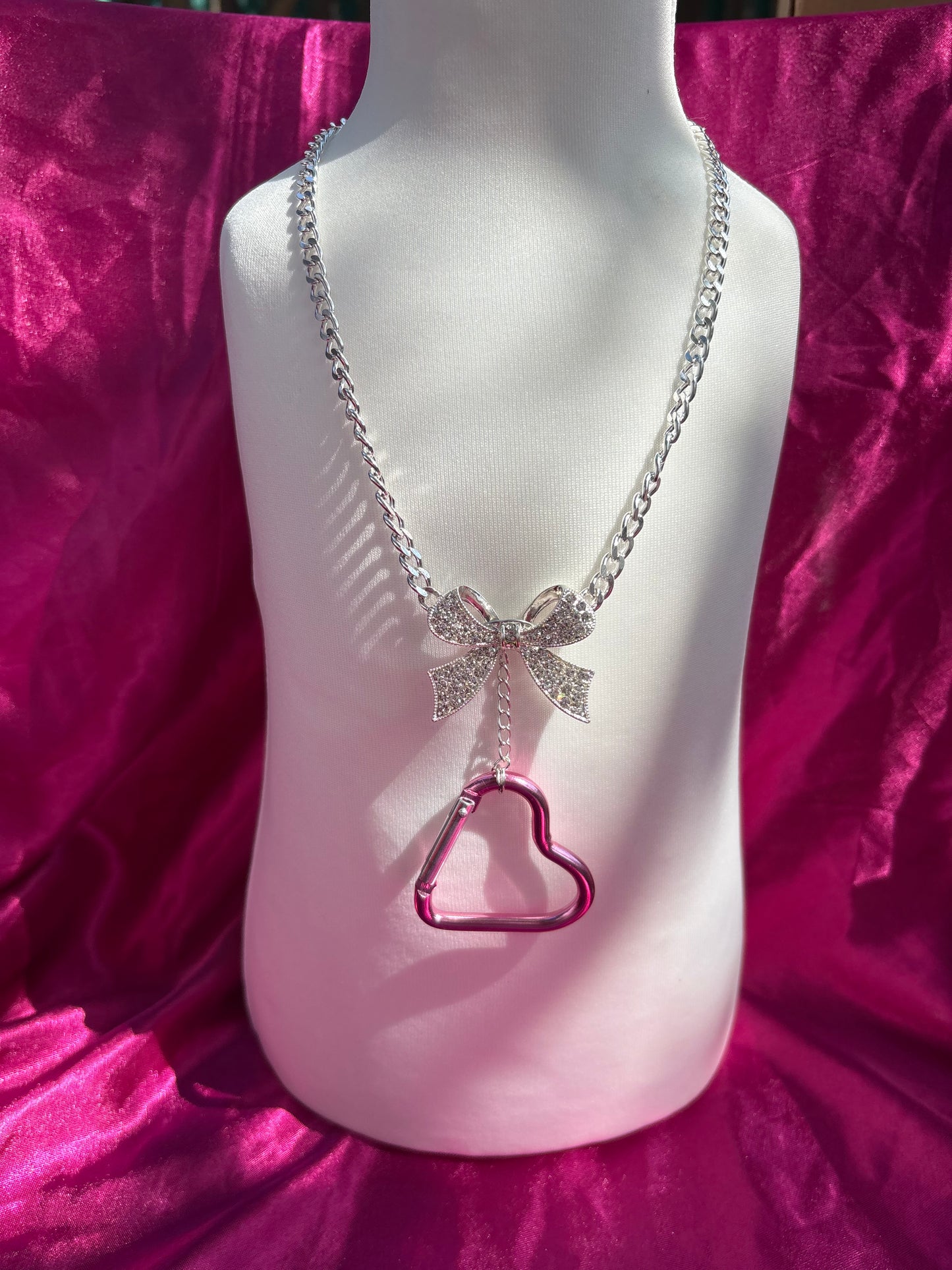 Ballerina Carabiner Necklace