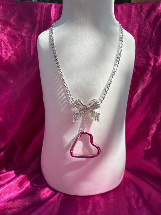 Ballerina Carabiner Necklace