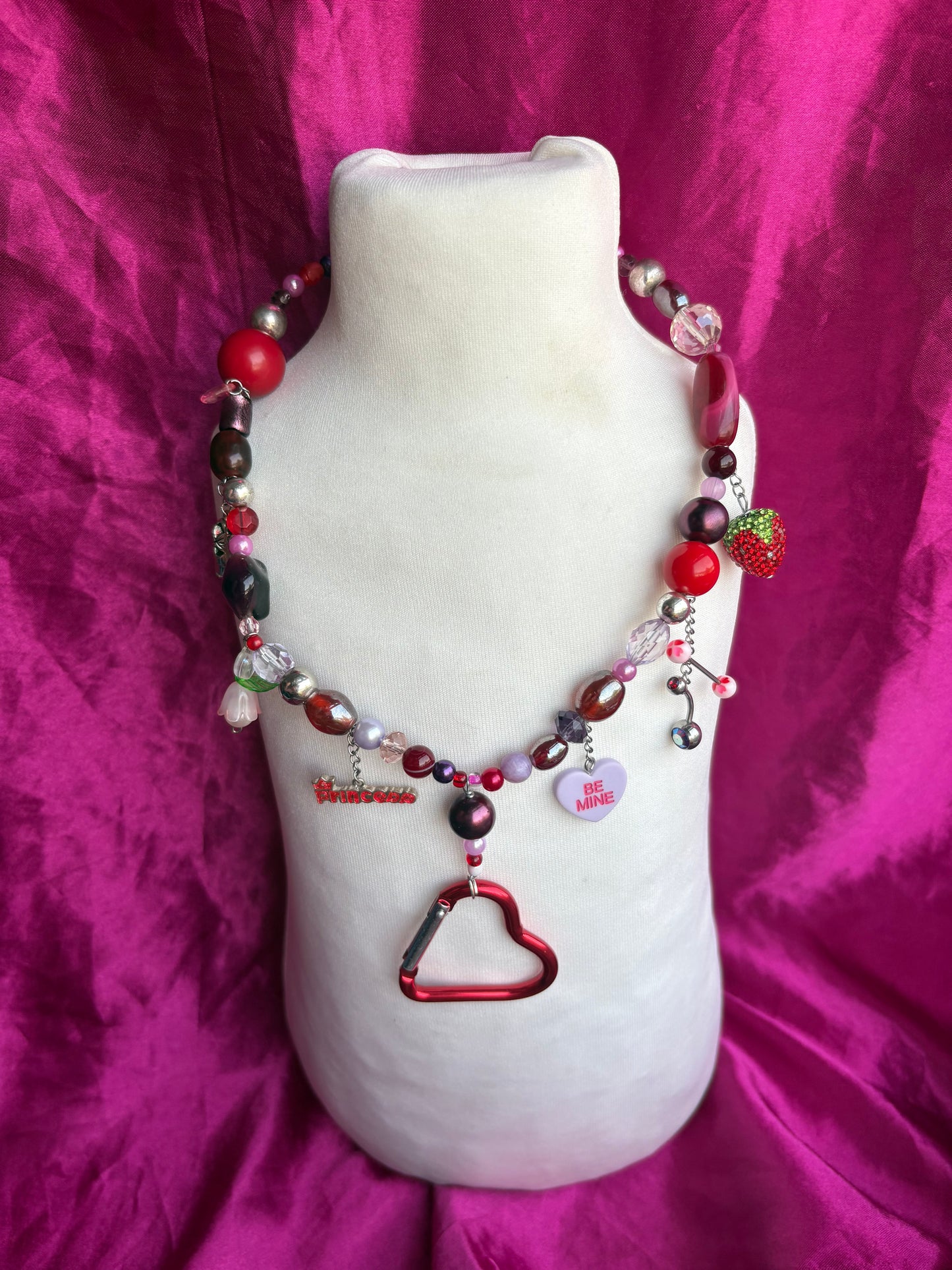 Saint Valentine Piercing Necklace