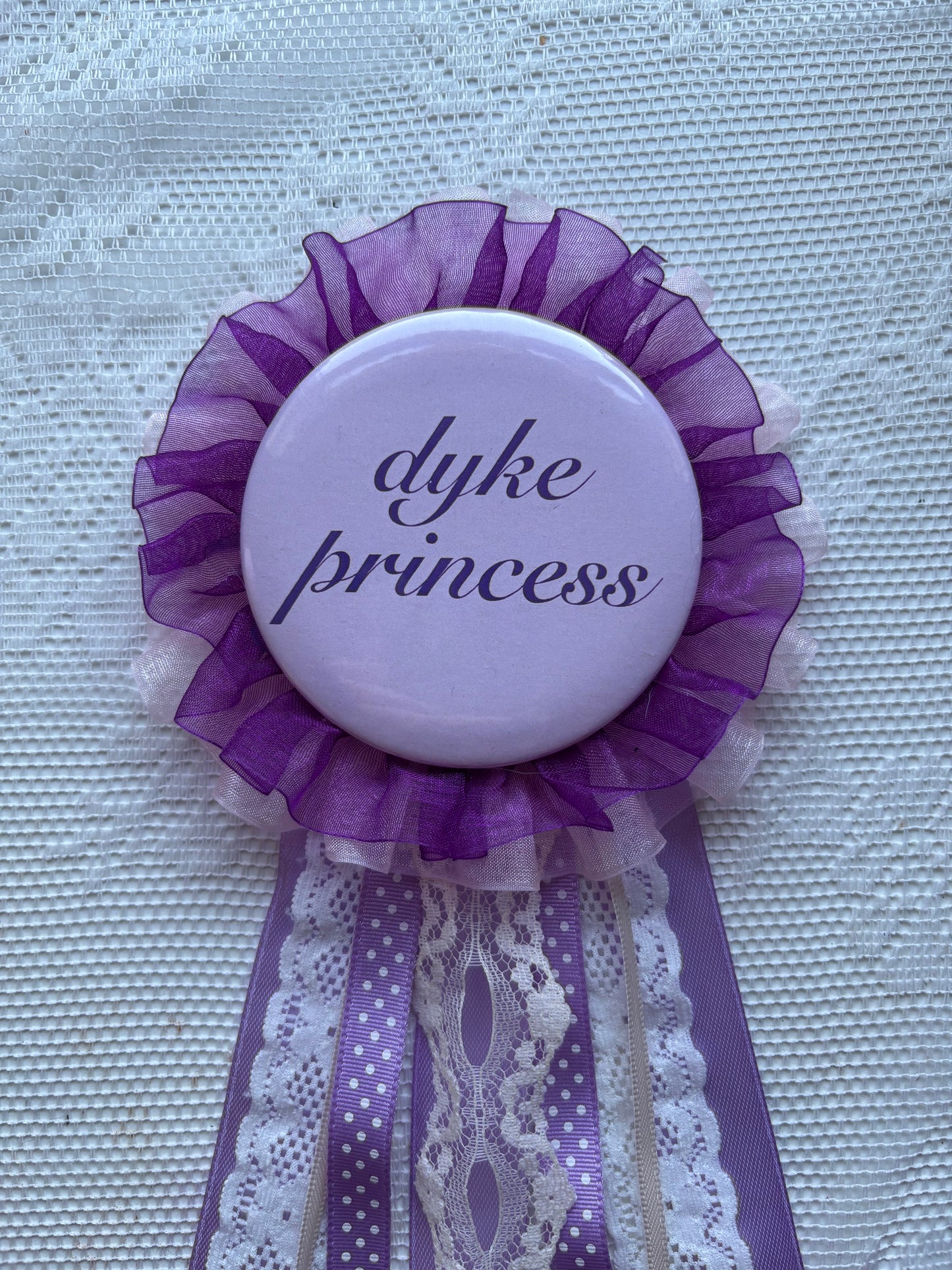 Purple Princess Rosette