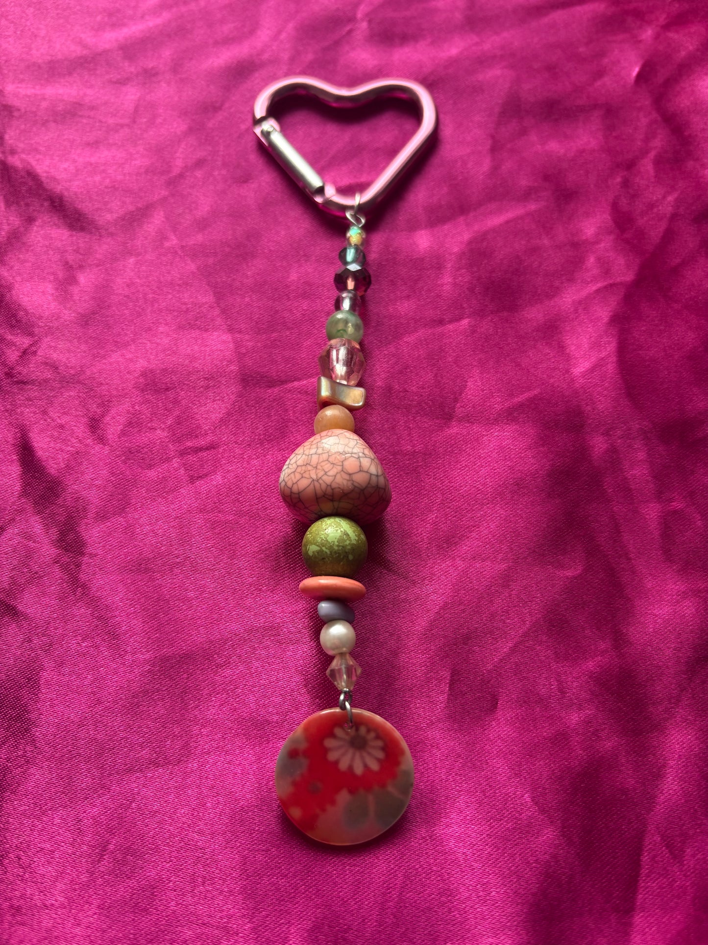 Peach Lobotomy Carabiner
