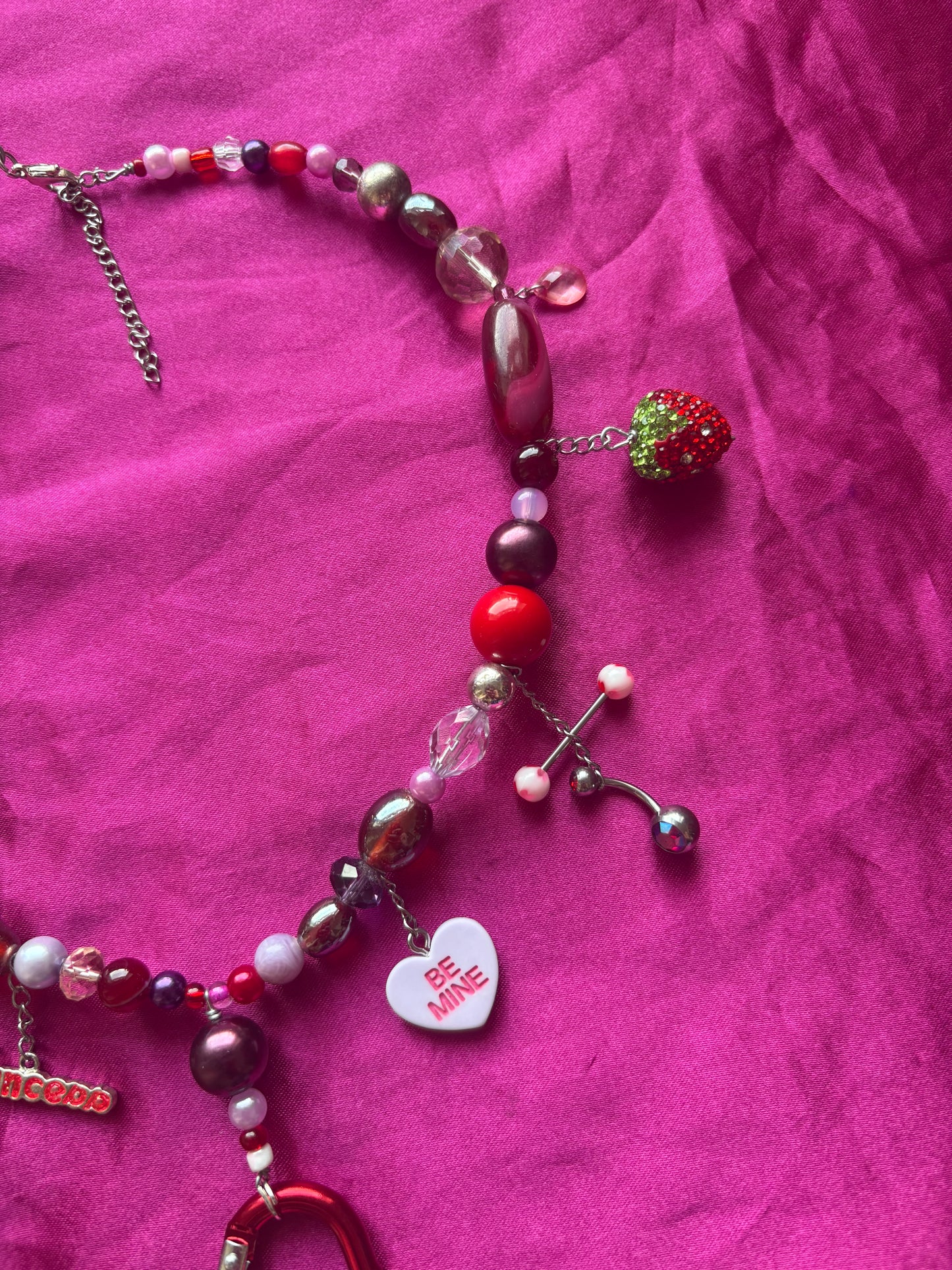 Saint Valentine Piercing Necklace