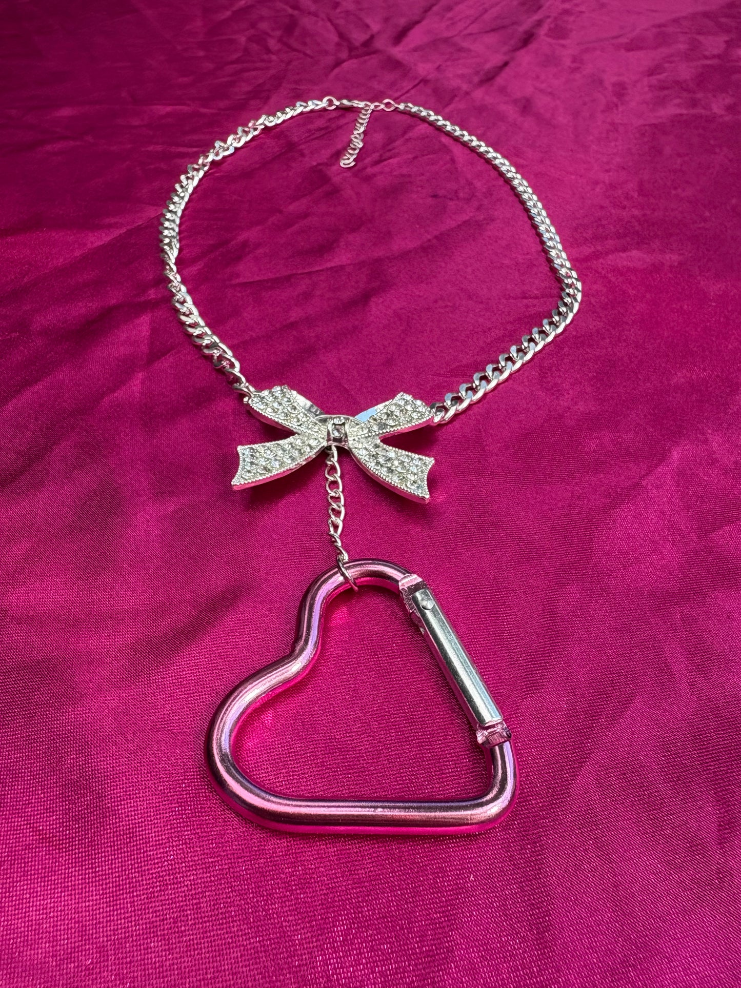 Ballerina Carabiner Necklace