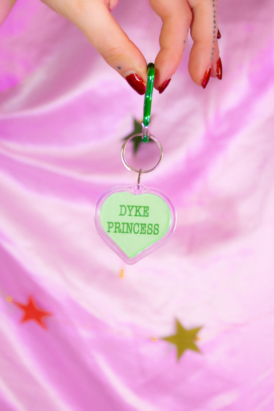Dyke Princess Keyring