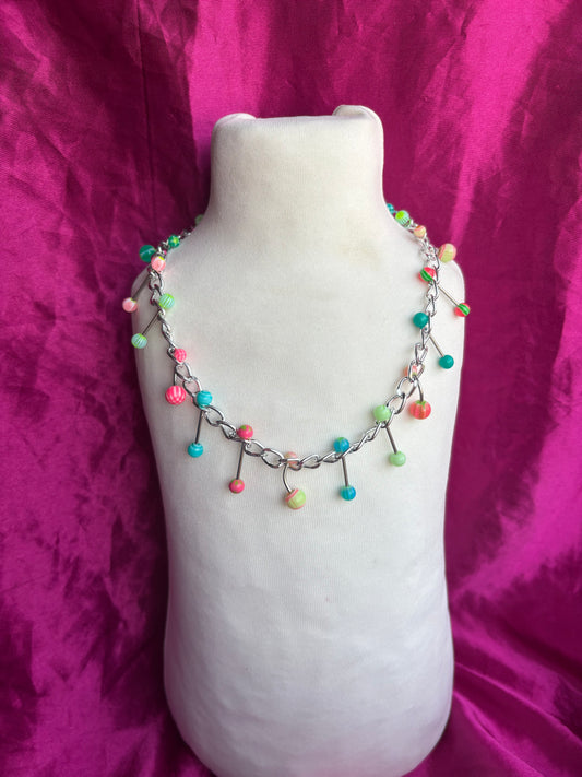 Neon Demon Piercing Necklace