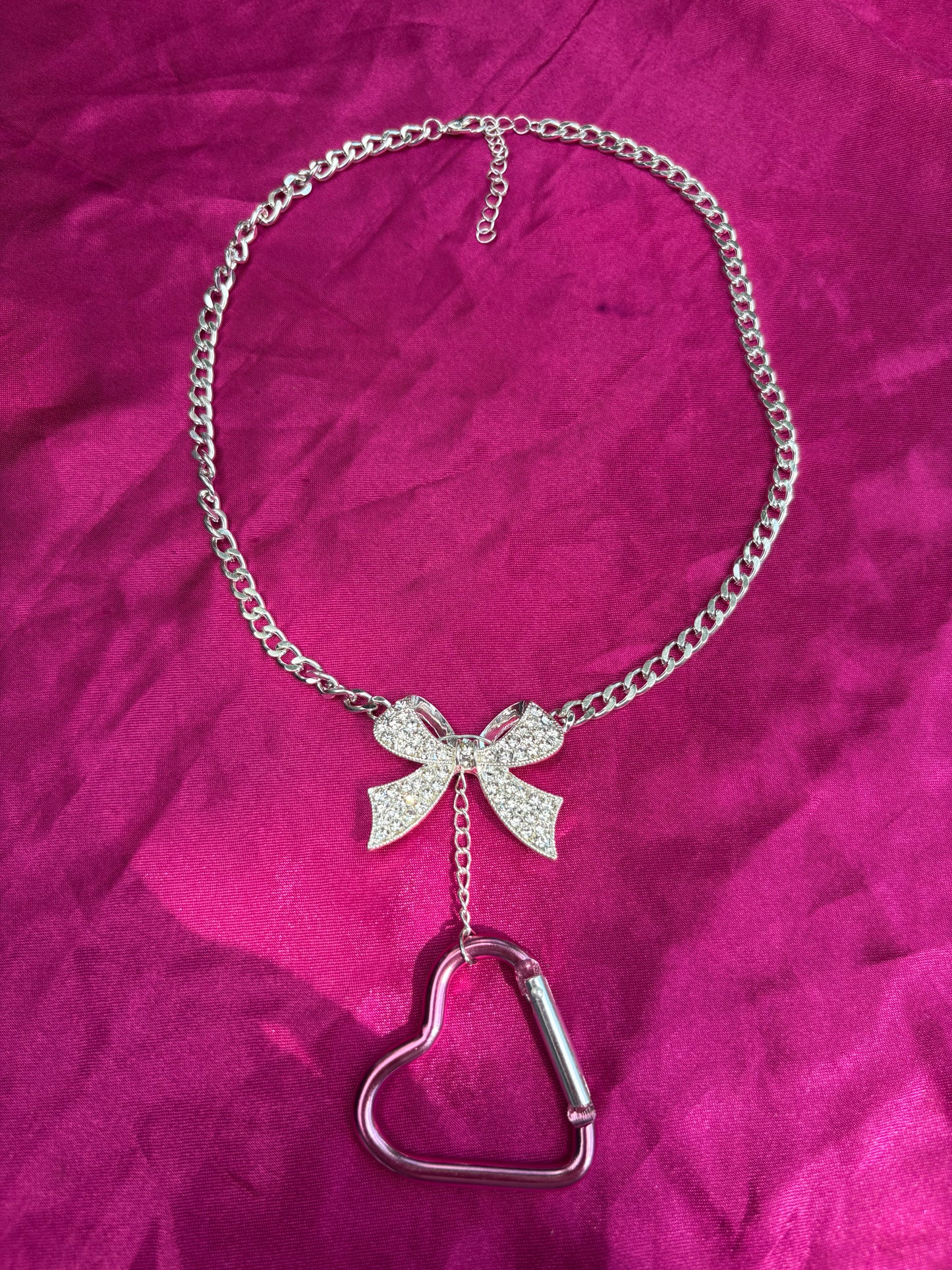 Ballerina Carabiner Necklace