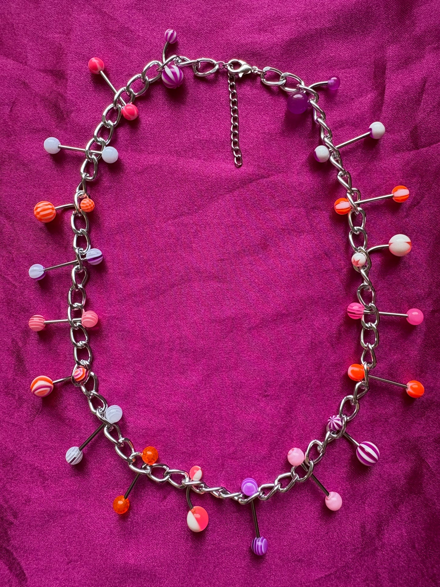 Lesbian Darling Piercing Necklace