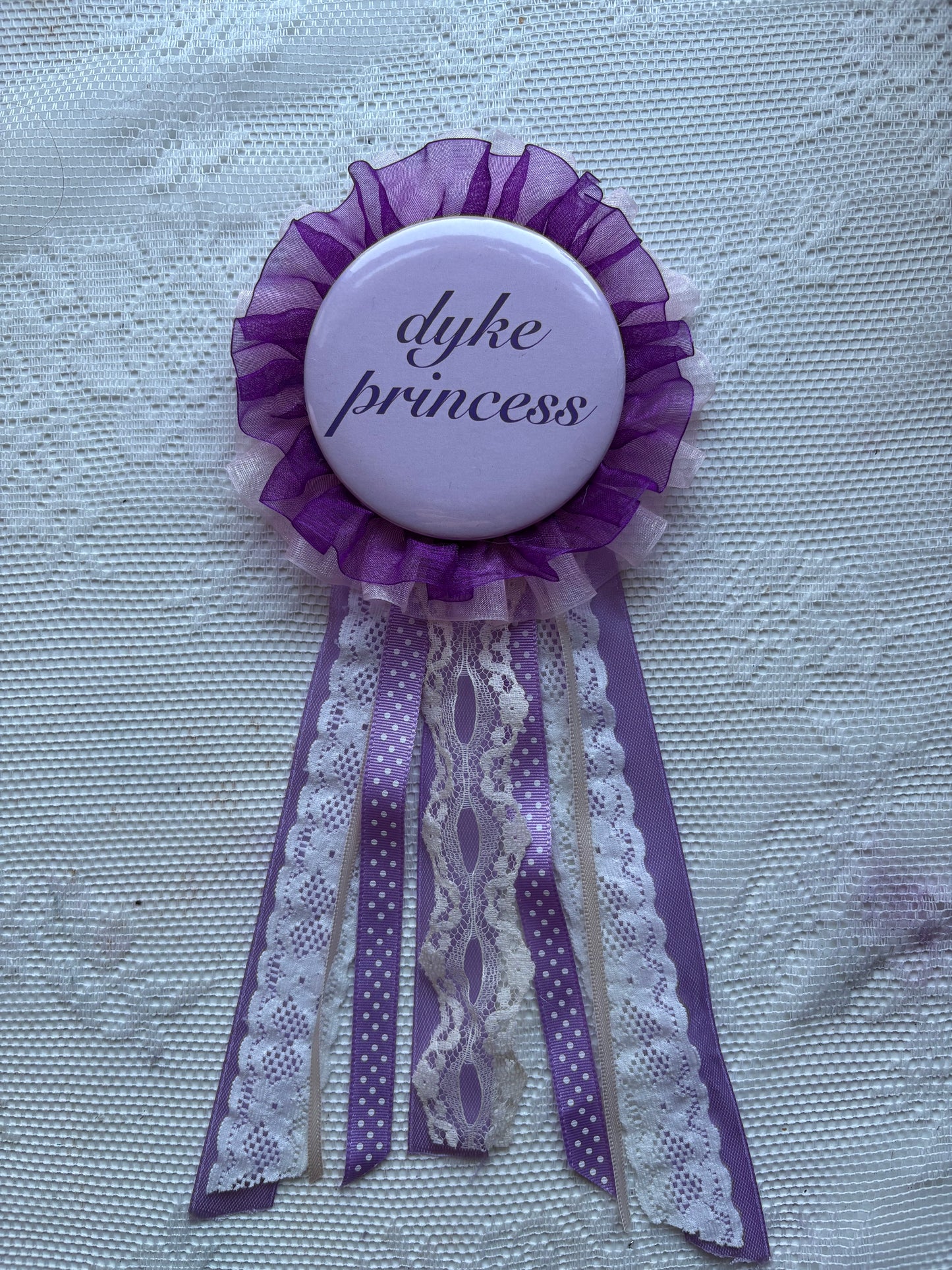Purple Princess Rosette