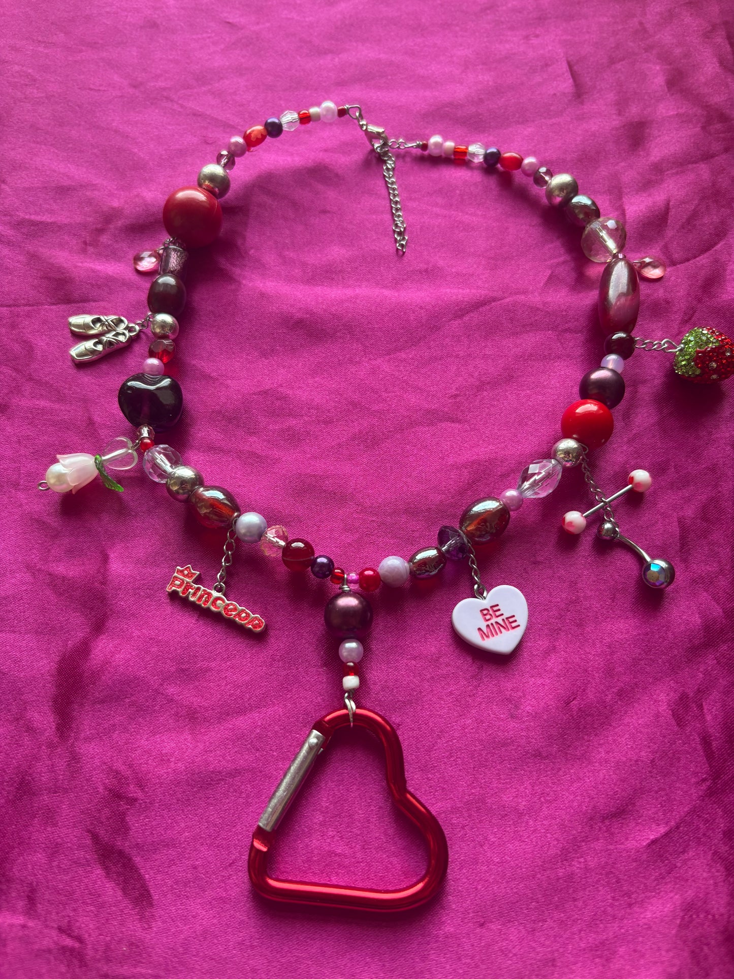 Saint Valentine Piercing Necklace