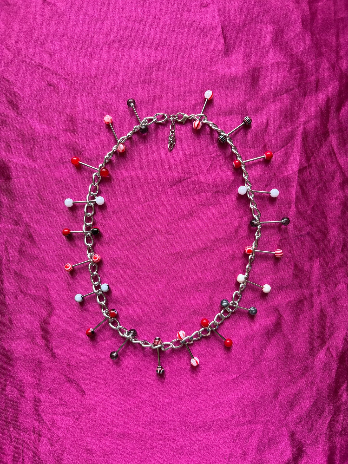 Emo Boi Piercing Necklace