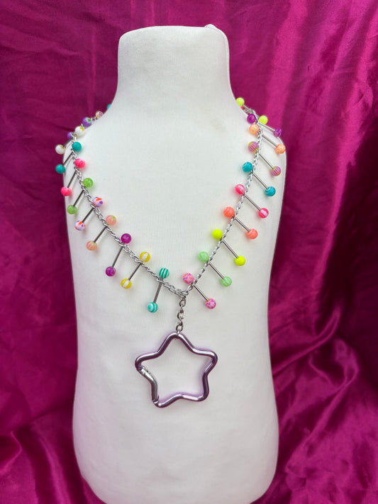 Candy Dreams Piercing Carabiner Necklace