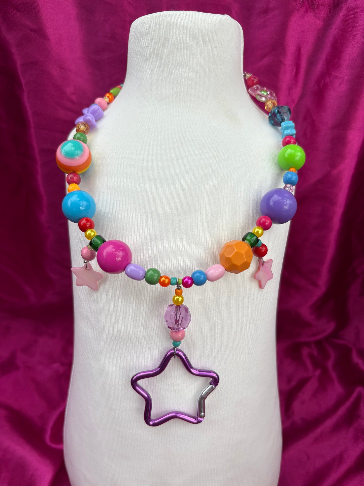 Super Star Carabiner Necklace