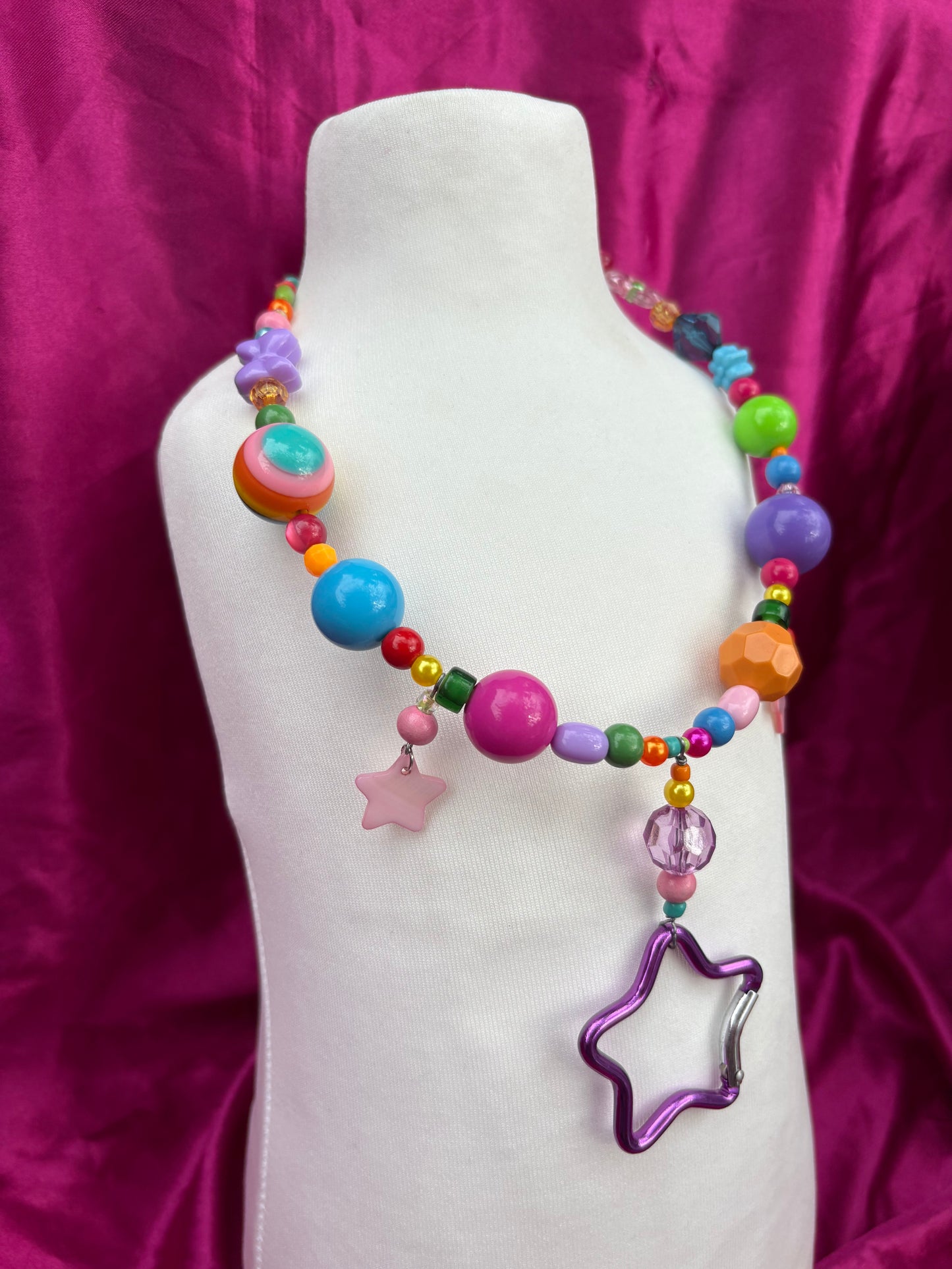 Super Star Carabiner Necklace