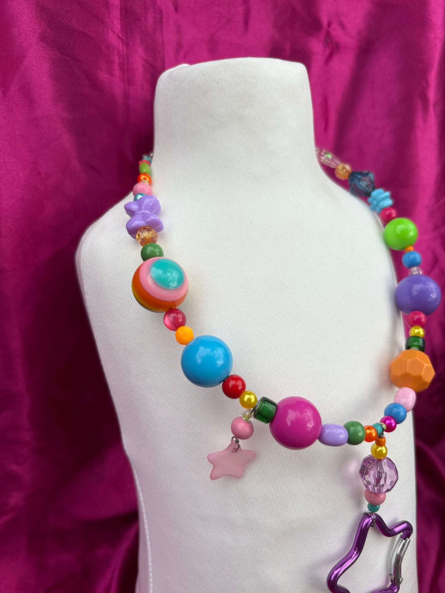 Super Star Carabiner Necklace