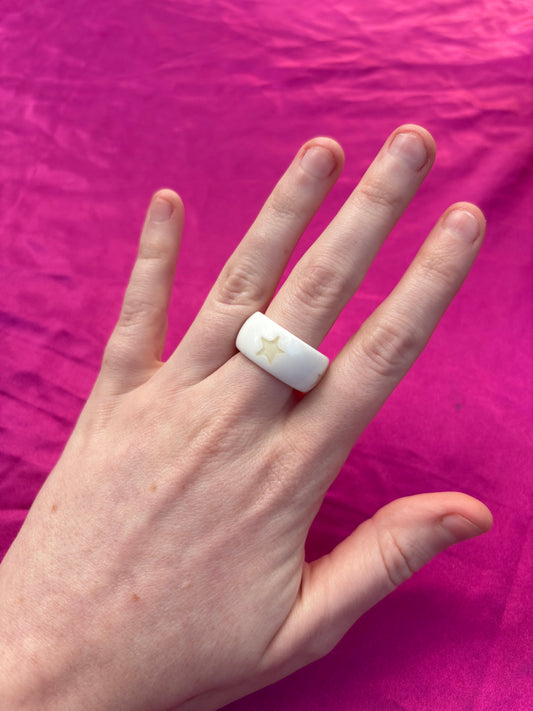 White Star Ring