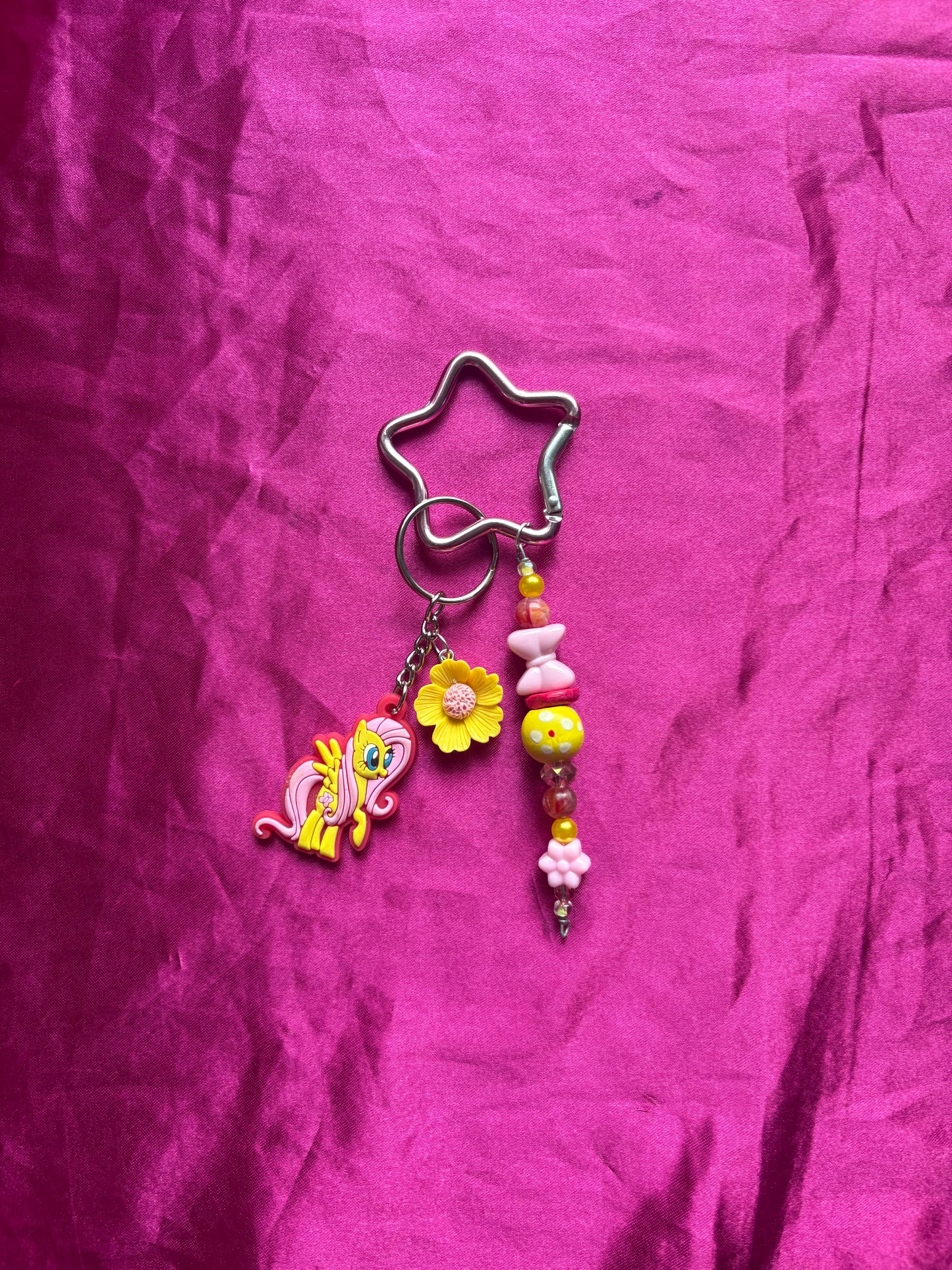 Pinky Pie Carabiner Keyring