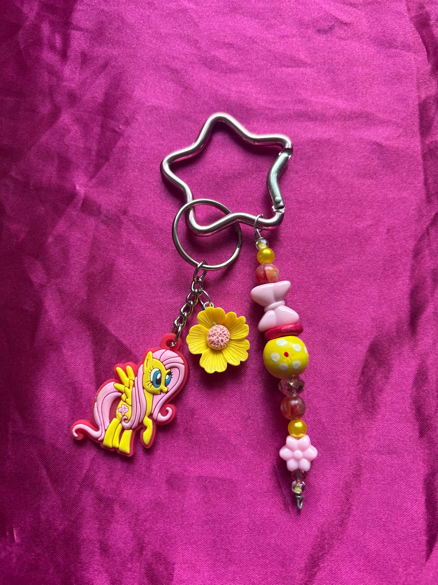 Pinky Pie Carabiner Keyring