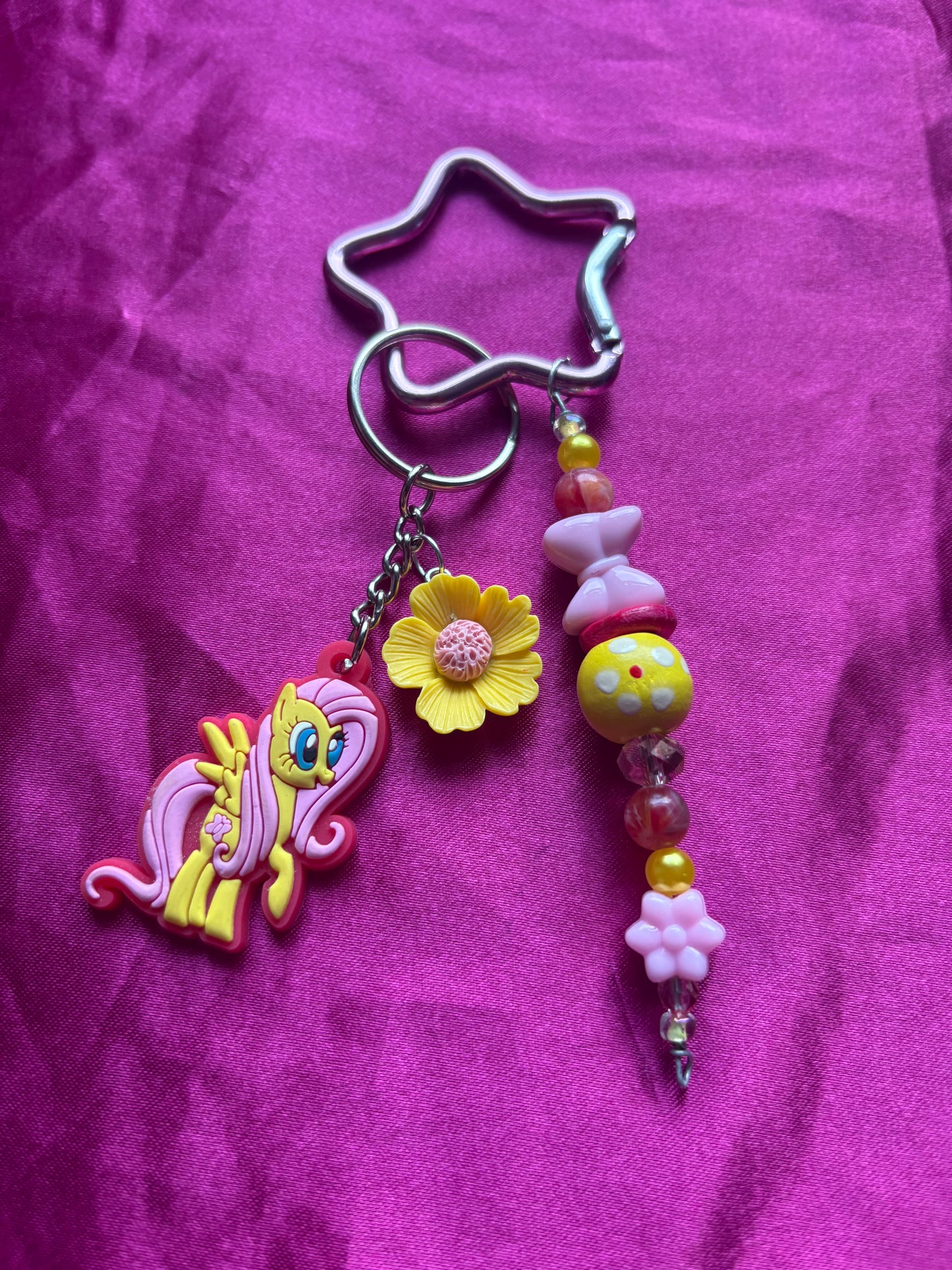Pinky Pie Carabiner Keyring