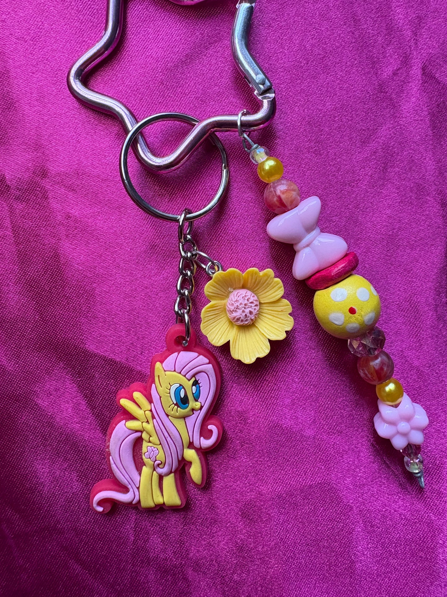 Pinky Pie Carabiner Keyring