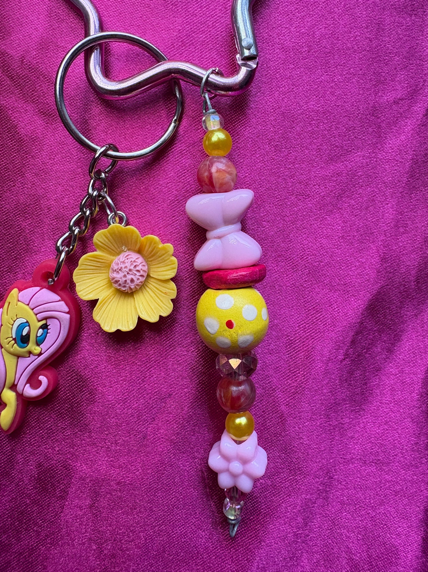 Pinky Pie Carabiner Keyring