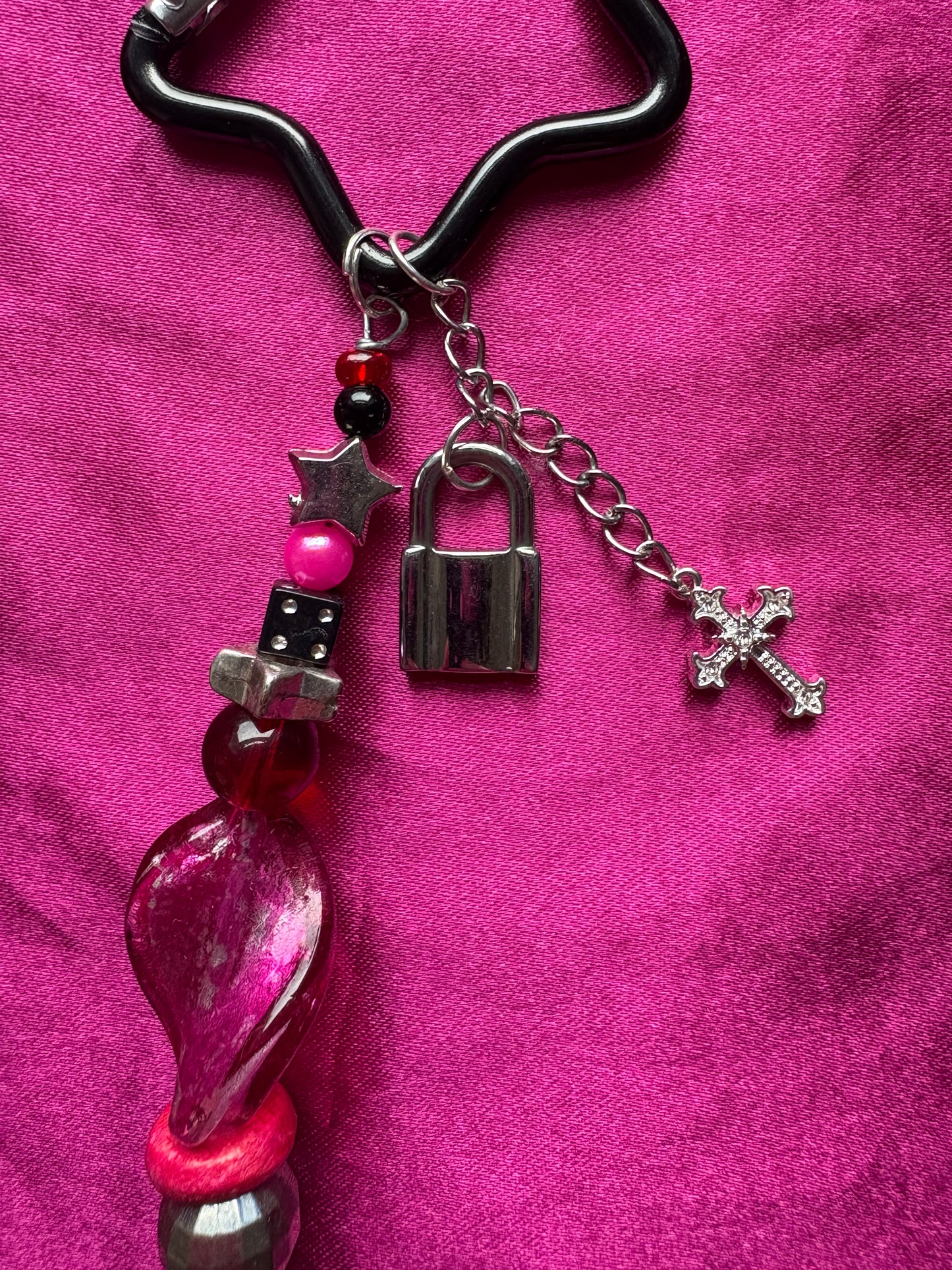 No. 1 Obsession Carabiner Keyring