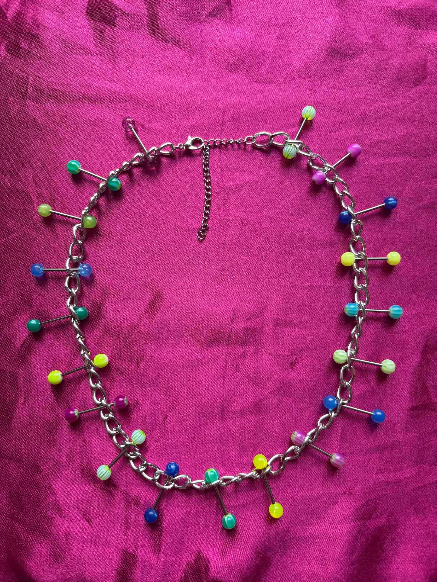 Spaced Out Piercing Necklace