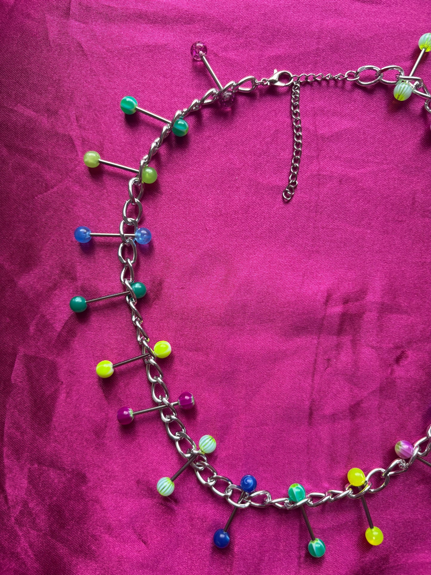 Spaced Out Piercing Necklace