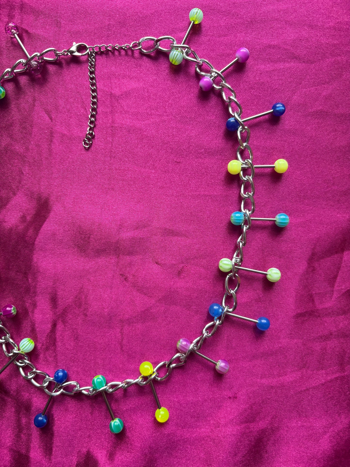Spaced Out Piercing Necklace