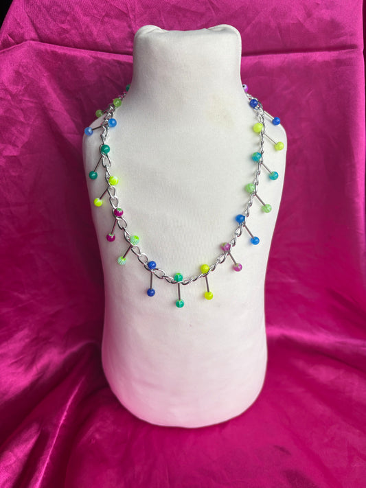 Spaced Out Piercing Necklace
