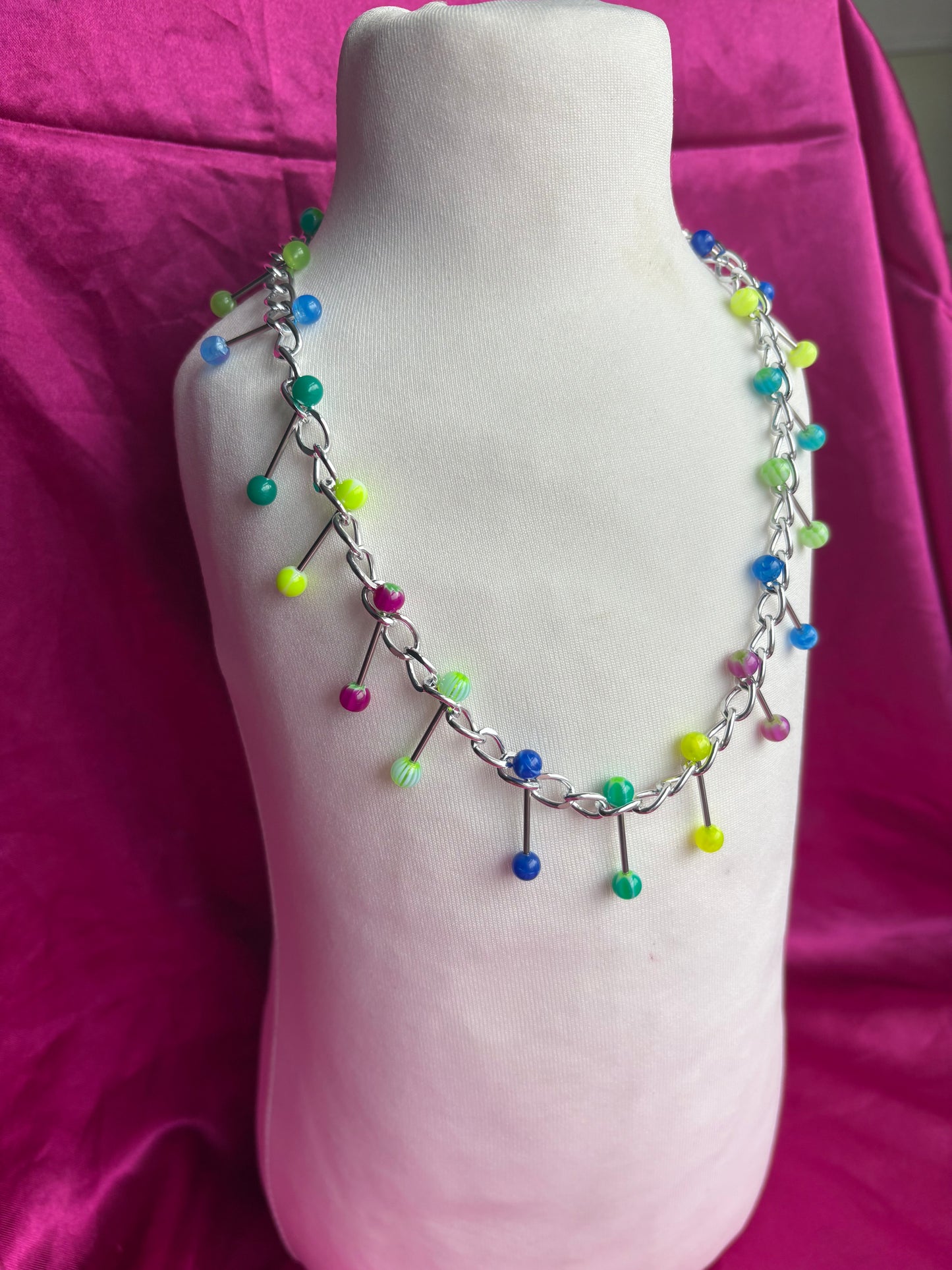 Spaced Out Piercing Necklace